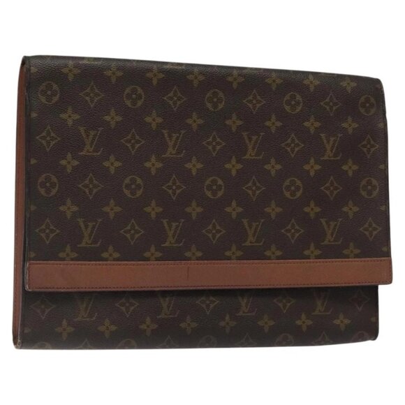 LOUIS VUITTON Monogram Porte Envelope Clutch Bag - Picture 1 of 15